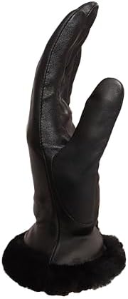 UGG Women's Leather Sheepskin Vent Gloves with Conductive Tech